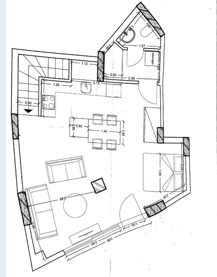 Peter'S Place Apartment เปรเวซา ภายนอก รูปภาพ